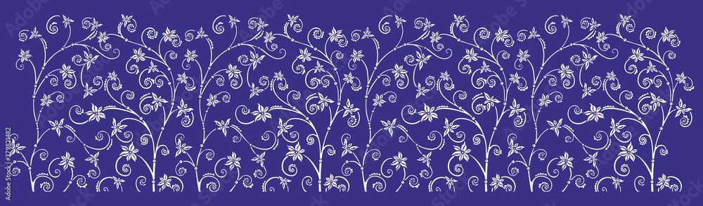 floral pattern. pattern with fantasy flowers, floral decoration, decorative border for textile, wrapping.. floral pattern. pattern with fantasy flowers, floral decoration, decorative border for textile, wrapping..