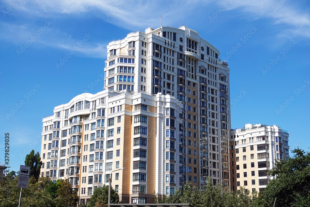 Elite building in the city of Kiev