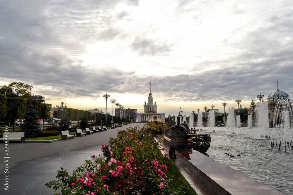 Obraz premium view of the city