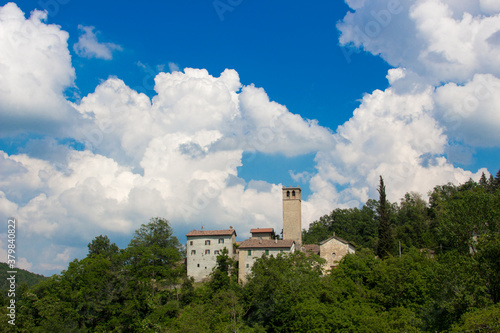 natural regional park sassi di rocca malatina modena italy  photo