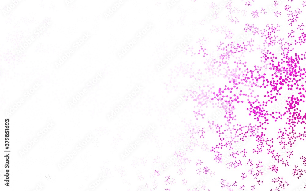 Light Pink vector template with artificial intelligence structure. Light Pink vector template with artificial intelligence structure.