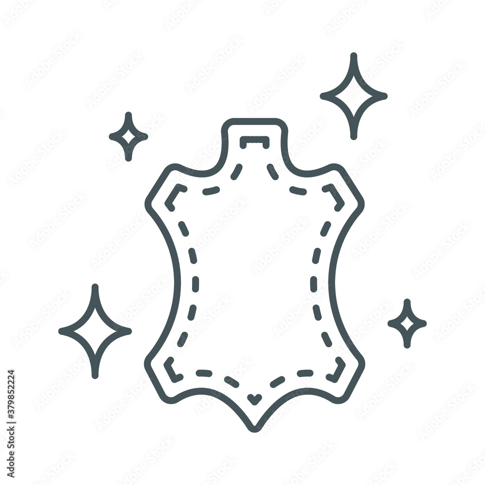 Leather dry cleaning line icon, dry cleaning and wash, leather sign vector graphics, vector illustration solid icon, eps 10 Leather dry cleaning line icon, dry cleaning and wash, leather sign vector graphics, vector illustration solid icon, eps 10