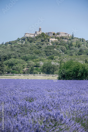 Provence hilltop town La Garde Adhemar 
