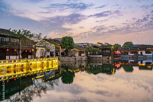 view of dangkou ancient town, wuxi, jiangsu, China photo