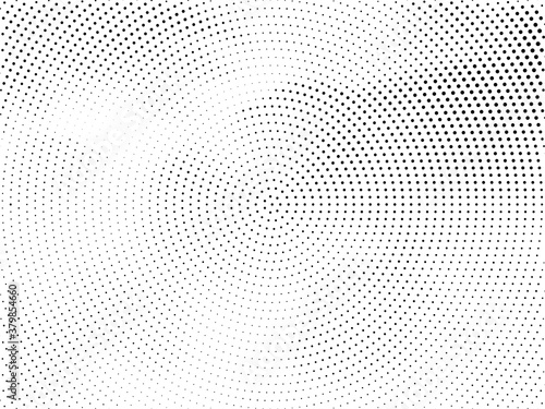 Abstract modern circular halftone design background
