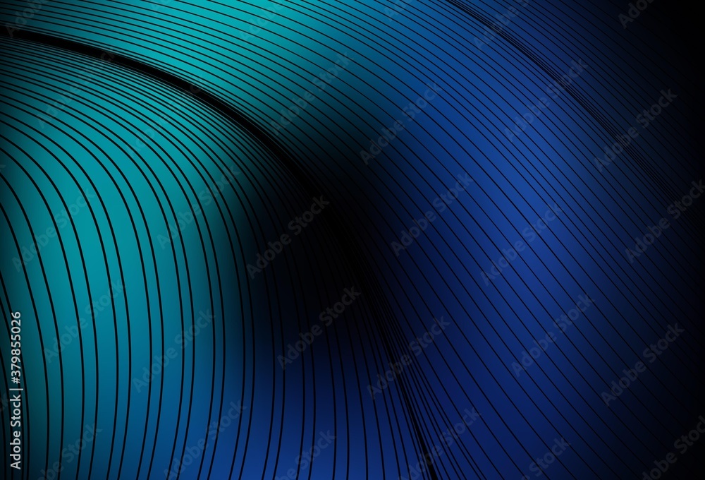 Dark BLUE vector background with lines. Dark BLUE vector background with lines.