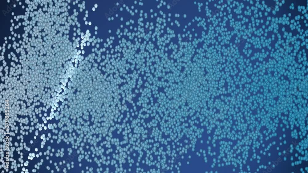 Abstract blue Particle Background Abstract blue Particle Background