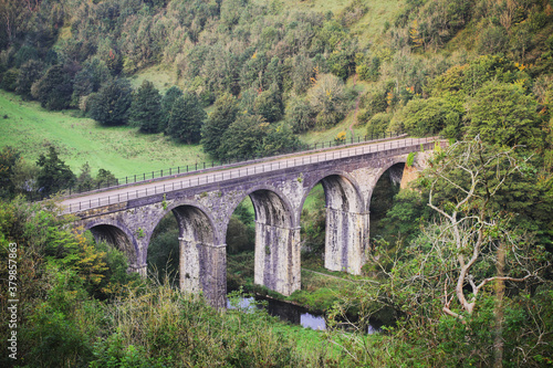 Headstone viaduct, crossing Monsal Dale, Peak District, Derbyshire