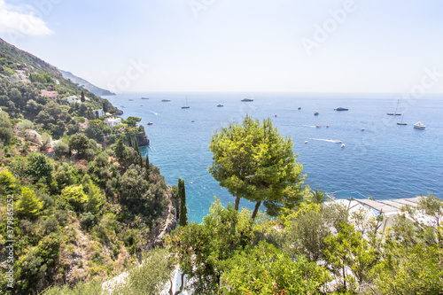 Coastline of the Positano, Italy