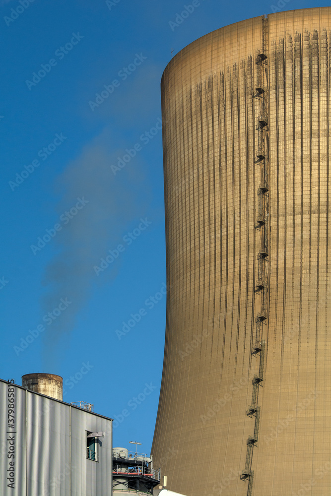 Kraftwerk Niederaussem nahe Köln - Detailaufnahmen Kraftwerk Niederaussem nahe Köln - Detailaufnahmen