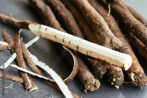 Black salsify photo