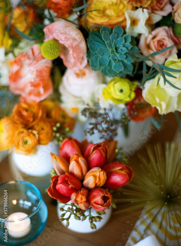 mid century modern wedding