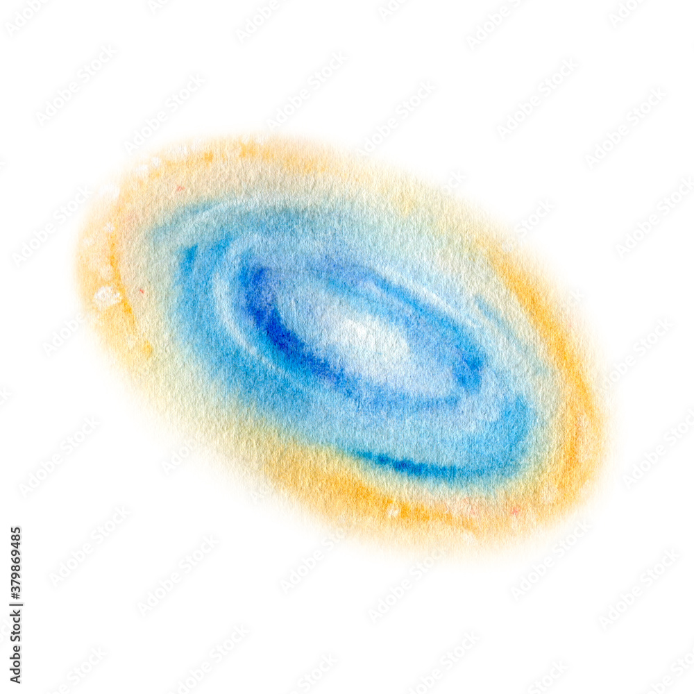 Watercolor astronomy science Galaxy Watercolor astronomy science Galaxy