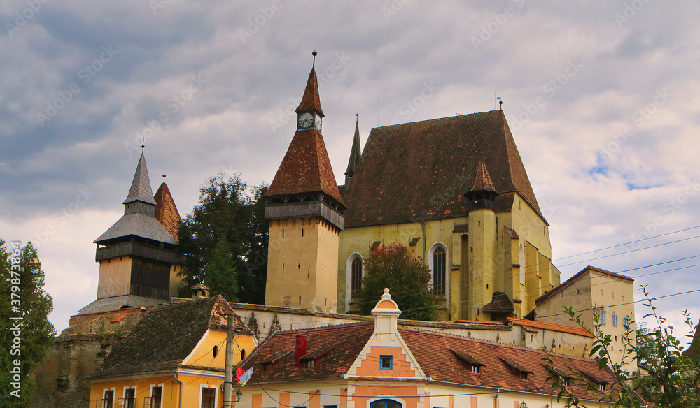 The fortified Church in Biertan, Romania, Europe The fortified Church in Biertan, Romania, Europe