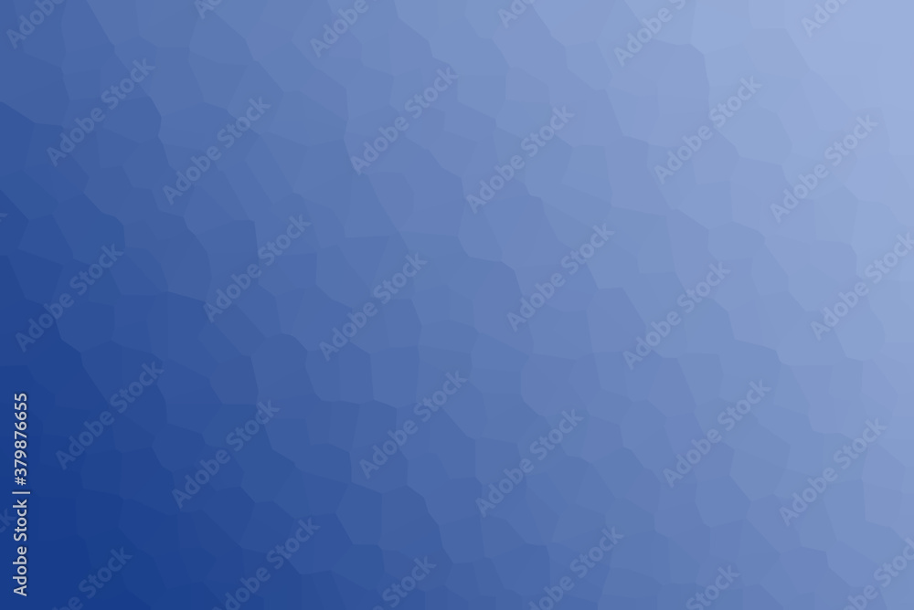 Blue Smooth Blurred Low Poly Gradient Crystallize Background Illustration