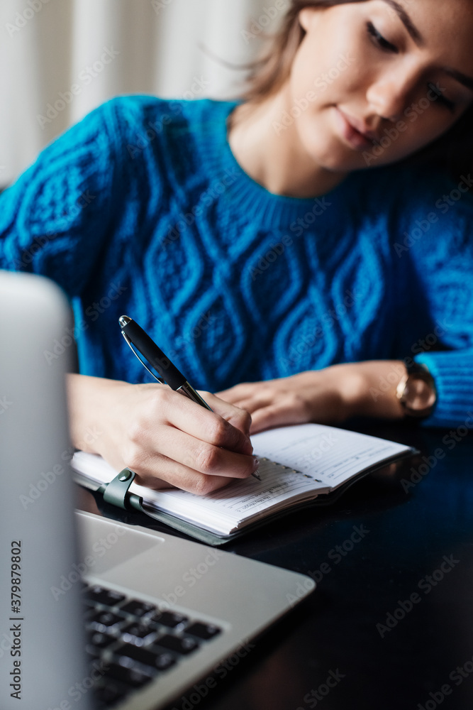 Young woman indoor using technology Young woman indoor using technology