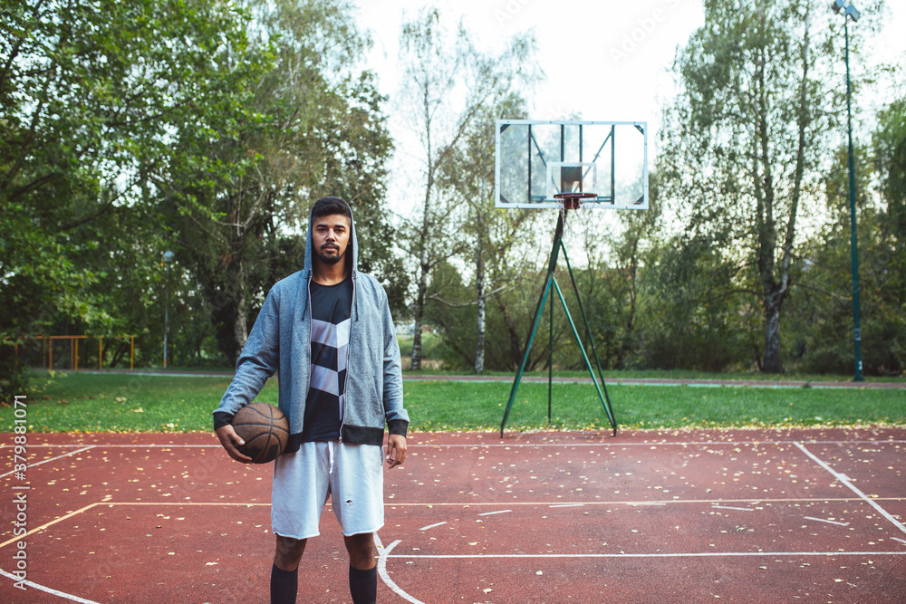 Portrait of Basketball Player Portrait of Basketball Player