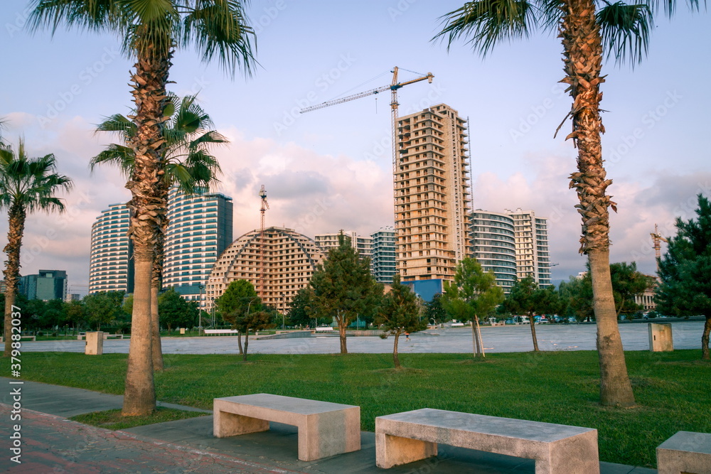 Building construction in Batumi city. Batumi. Georgia Building construction in Batumi city. Batumi. Georgia