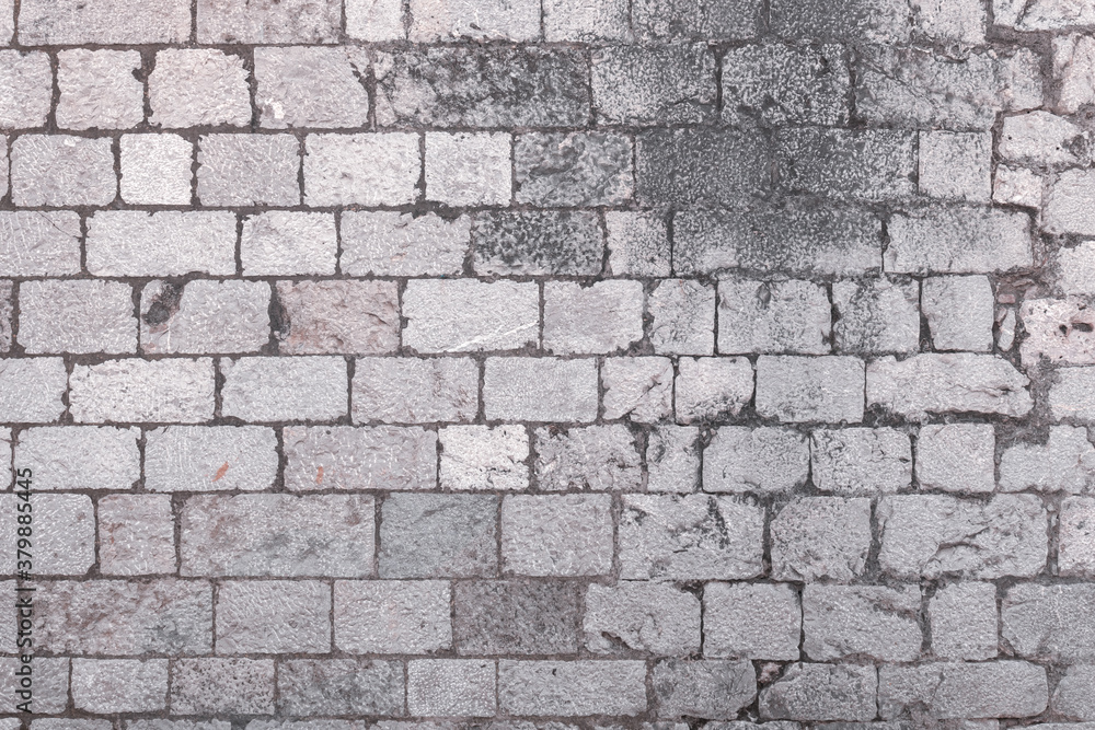 Real antique dirty brickwall background texture