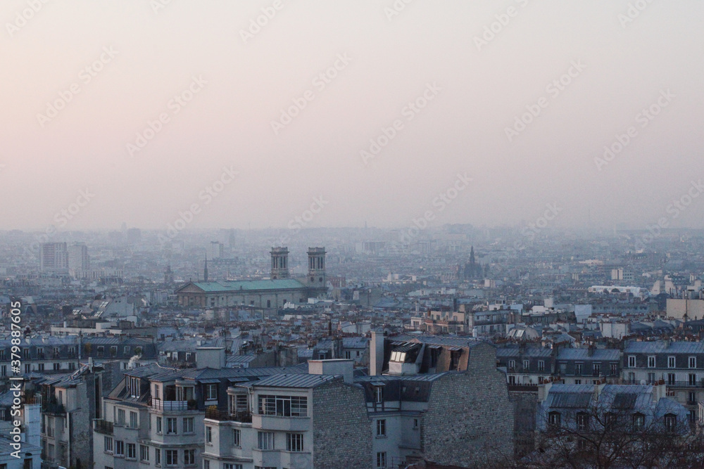 Paris As Seen From Montmartre Paris As Seen From Montmartre