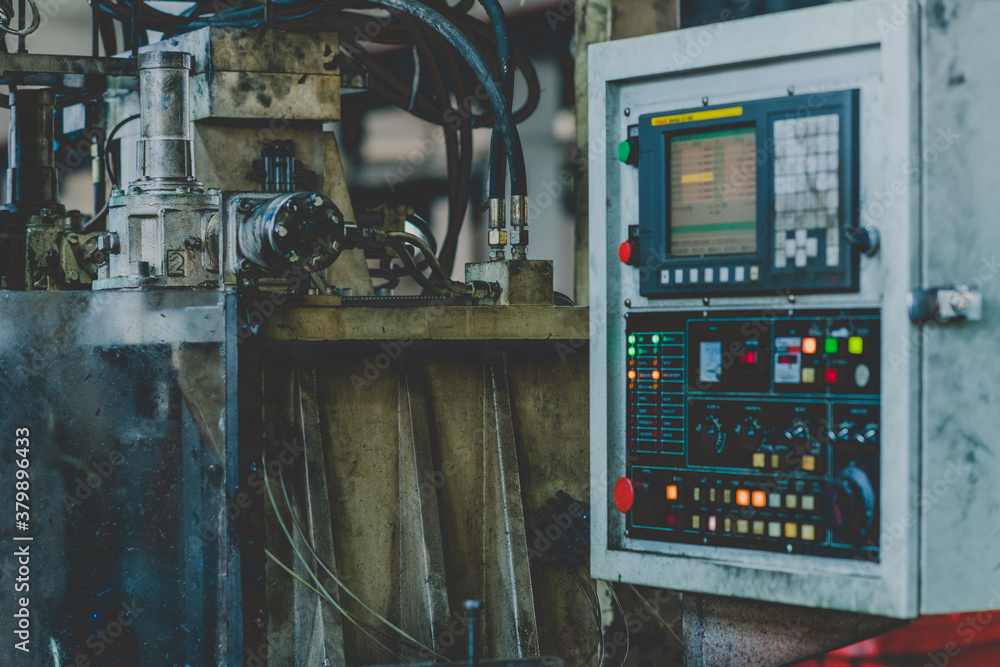 Modern industrial control panel Modern industrial control panel