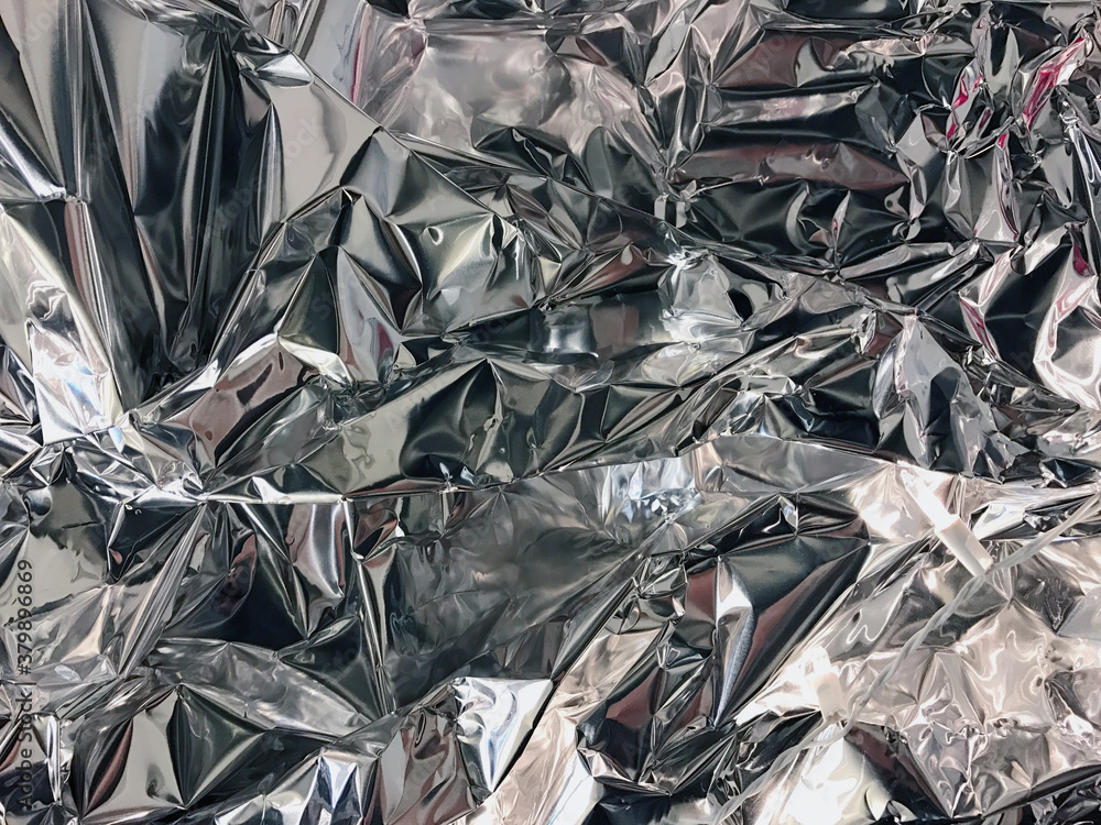 Silver foil Stock Photo | Adobe Stock