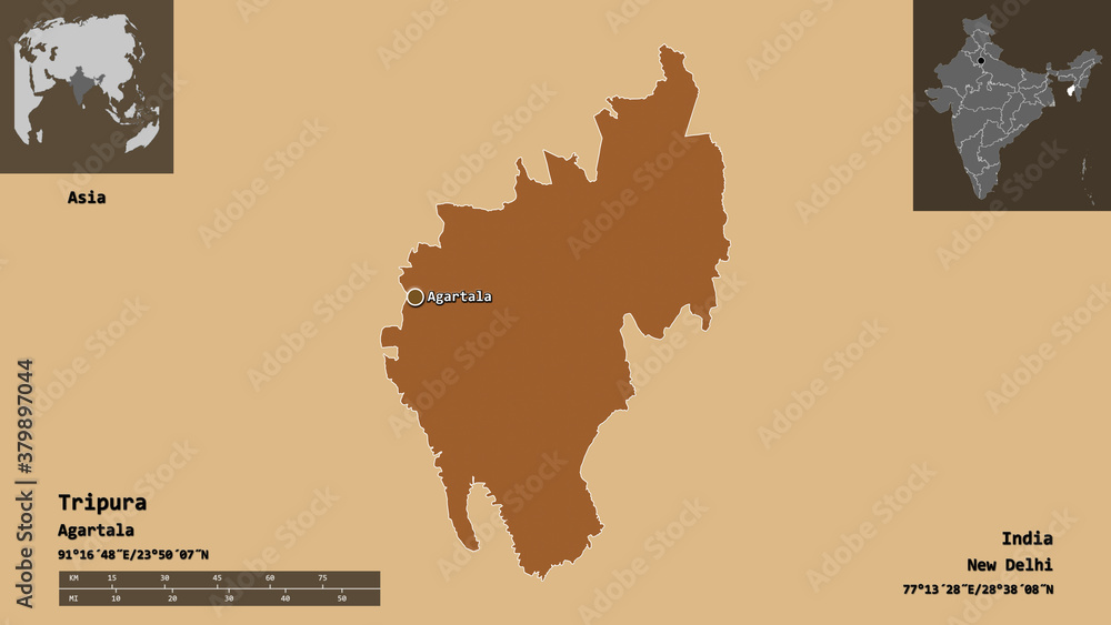 Tripura, state of India,. Previews. Pattern