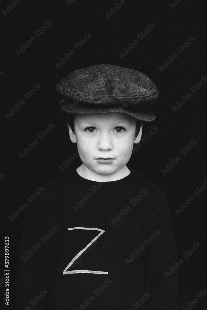 4 years old with a z on his shirt 4 years old with a z on his shirt
