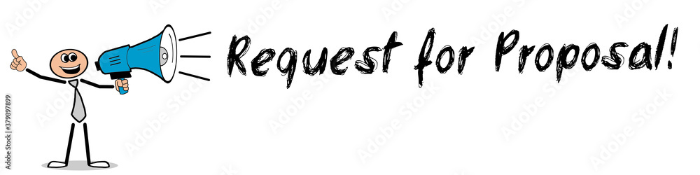 Fototapeta premium Request For Proposal!