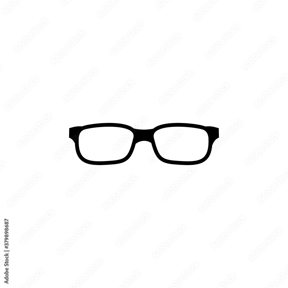 eyeglasses icon vector symbol isolated illustration