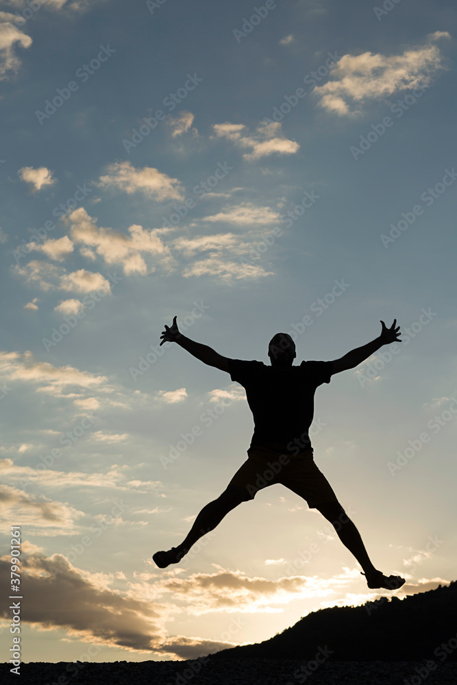 Man jumping Man jumping
