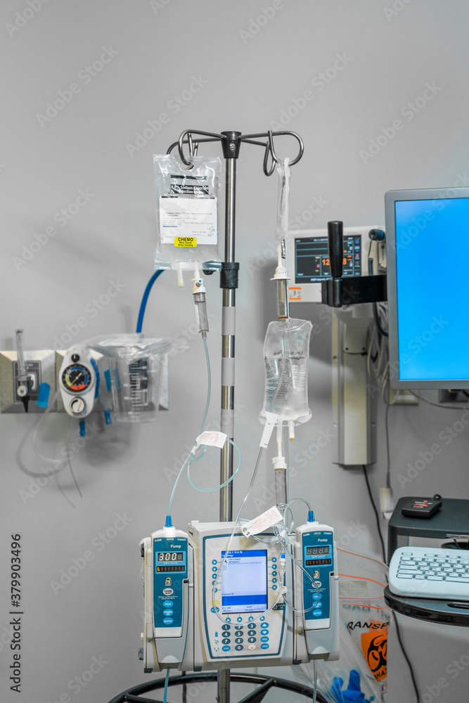 IV Infusion of Chemo Cancer Treatment Stock Photo Adobe Stock