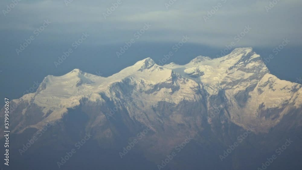 Wide shot of snowcapped mountain, Bandipur, Nepal Wide shot of snowcapped mountain, Bandipur, Nepal