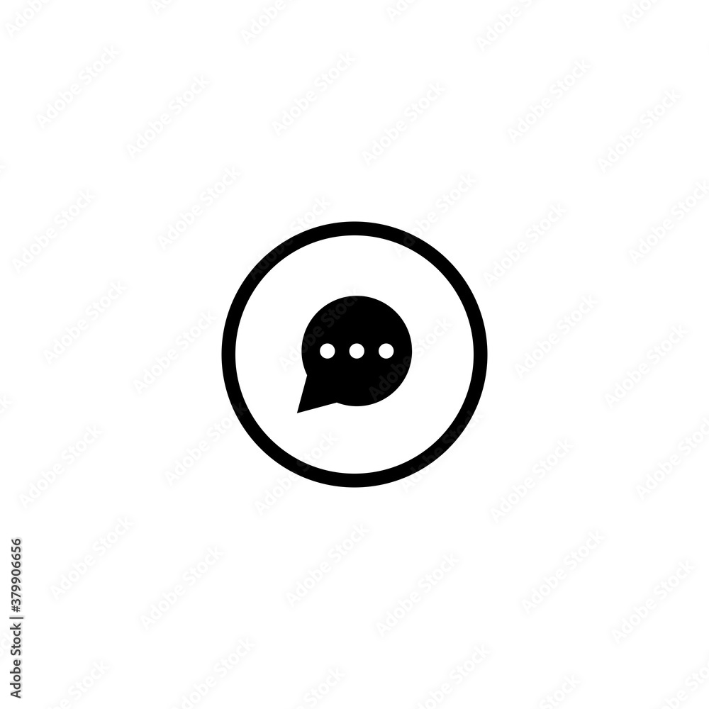 chat icon vector symbol isolated illustrations chat icon vector symbol isolated illustrations
