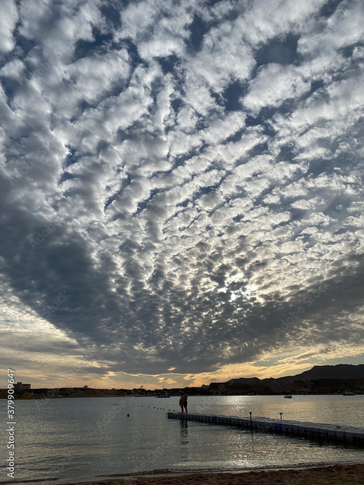 Obraz premium Sunset and Clouds