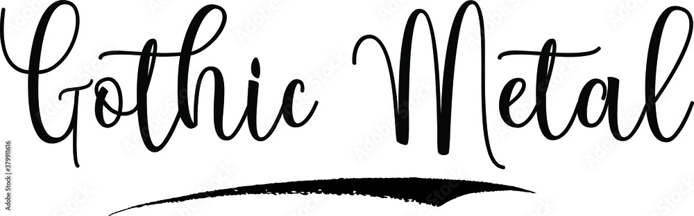 Gothic Metal Calligraphy Handwritten Typography Text on
White Background Gothic Metal Calligraphy Handwritten Typography Text on
White Background