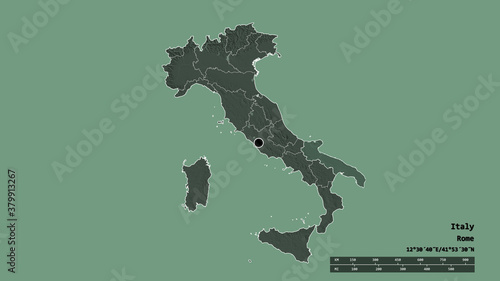 Location of Apulia  region of Italy . Administrative