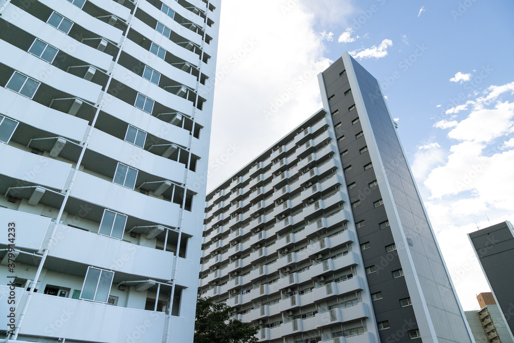 Obraz premium 市川市にある団地 千葉県 日本