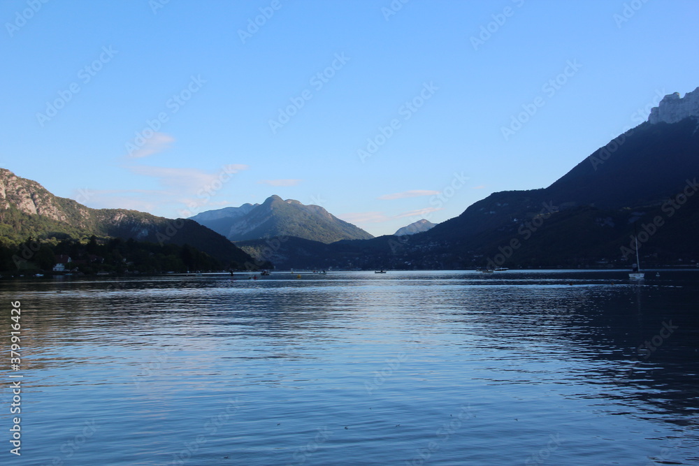 Himmel, Berge, Wasser