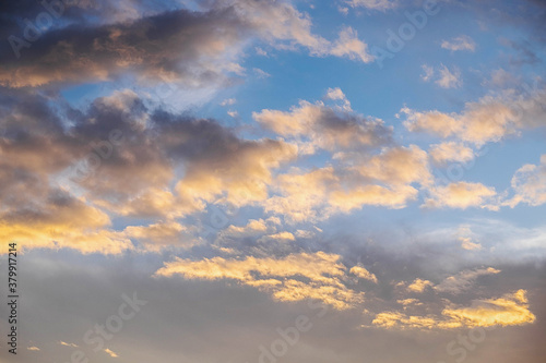 Evening sky background