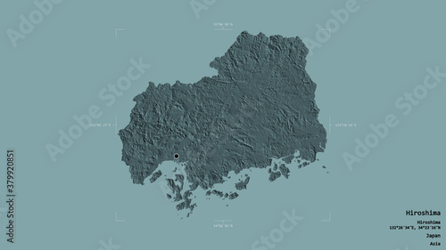 Wallpaper Mural Hiroshima - Japan. Bounding box. Administrative Torontodigital.ca