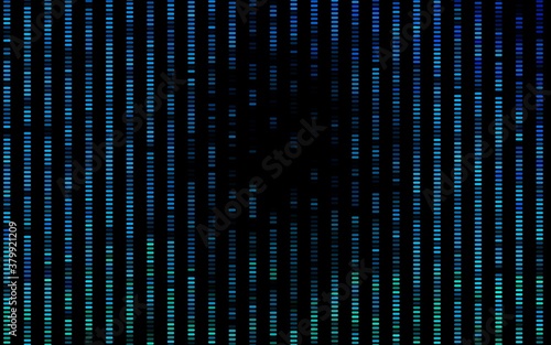 Dark BLUE vector template with repeated sticks. Blurred decorative design in simple style with lines. Backdrop for TV commercials.