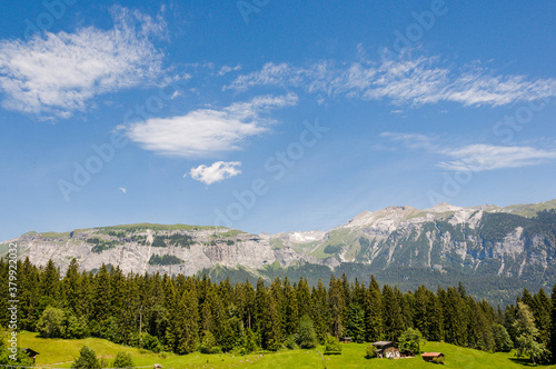 Flims  Laax  Sardona  Piz Sardona  Piz Segnes  Tschingelh  rner  Wanderweg  Caumasee  Rheinschlucht  Alpen  Graub  nden  Sommer  Schweiz