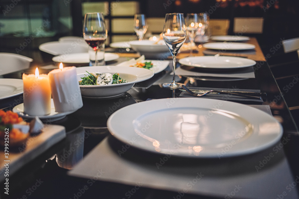Served Restaurant Table Served Restaurant Table