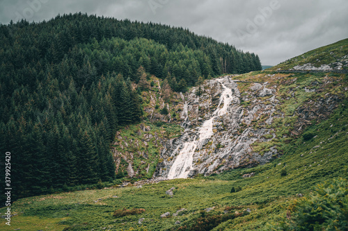 Glenmacnass Waterfall Wicklow mountains 