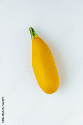 Zucchini on a light background