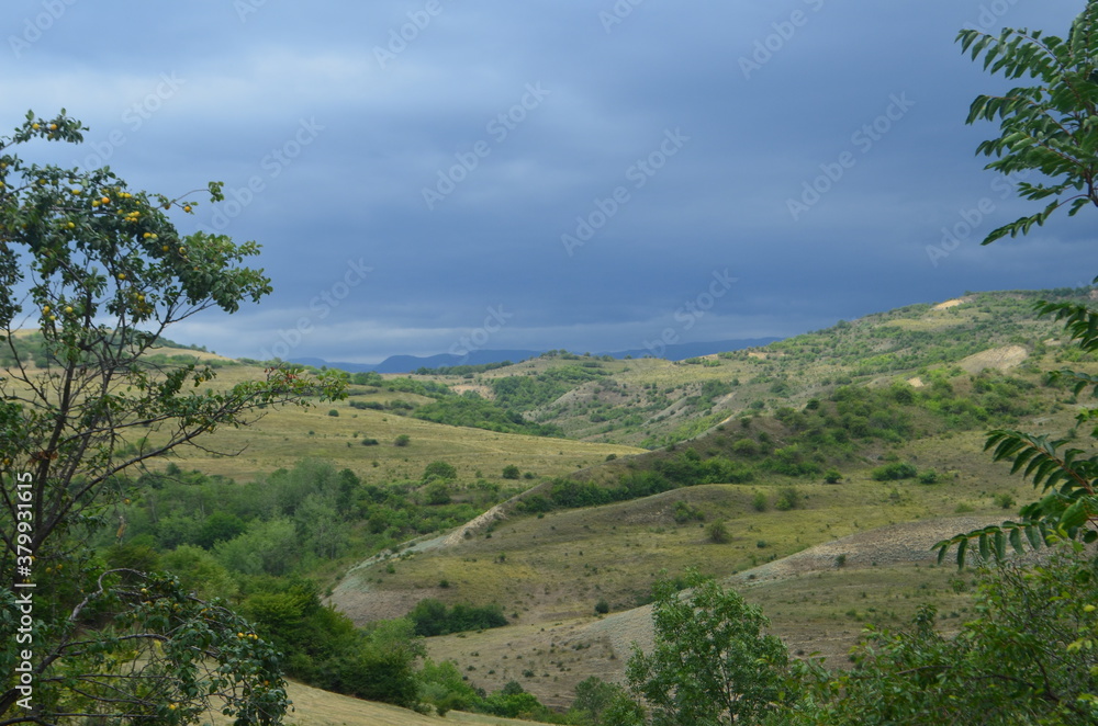 Obraz premium mountains, plain nature of Dagestan.