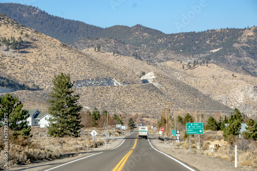 scenery around south lake tahoe in california photo