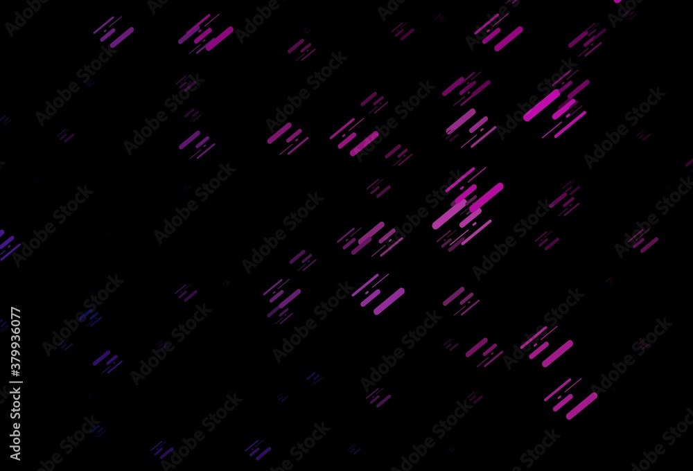 Dark Purple, Pink vector pattern with narrow lines. Dark Purple, Pink vector pattern with narrow lines.