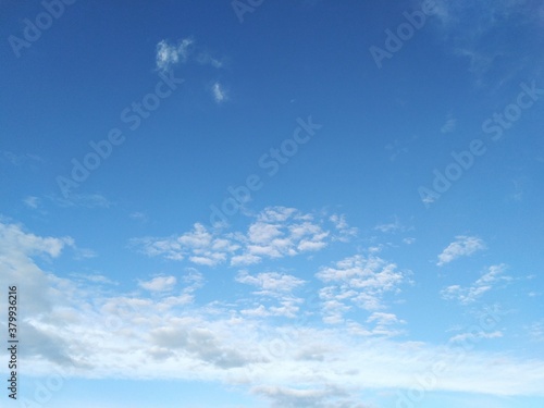 blue sky with clouds © Mr